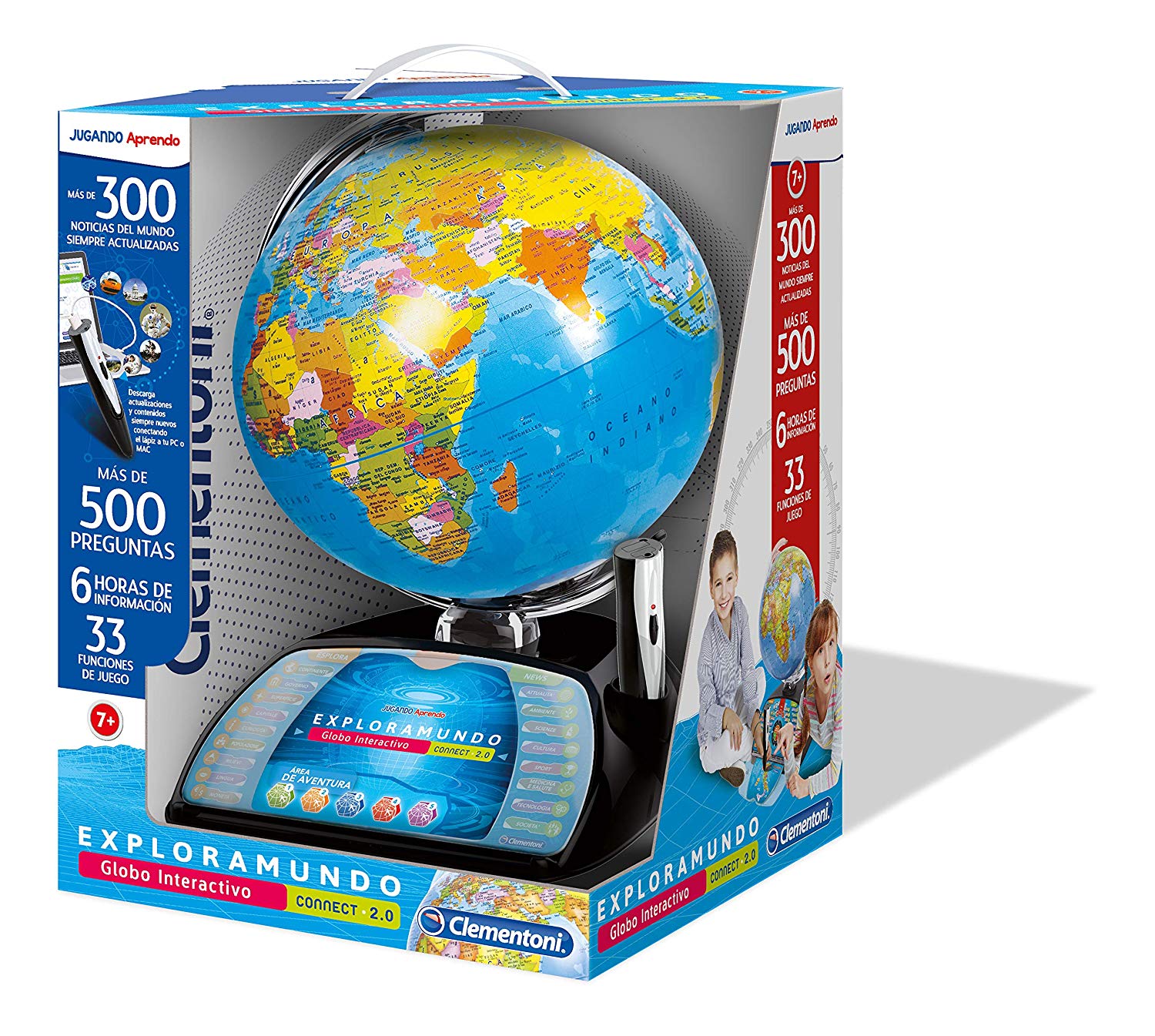 Clementoni Discover The Interactive Mundo Globo Premium Multi Colour