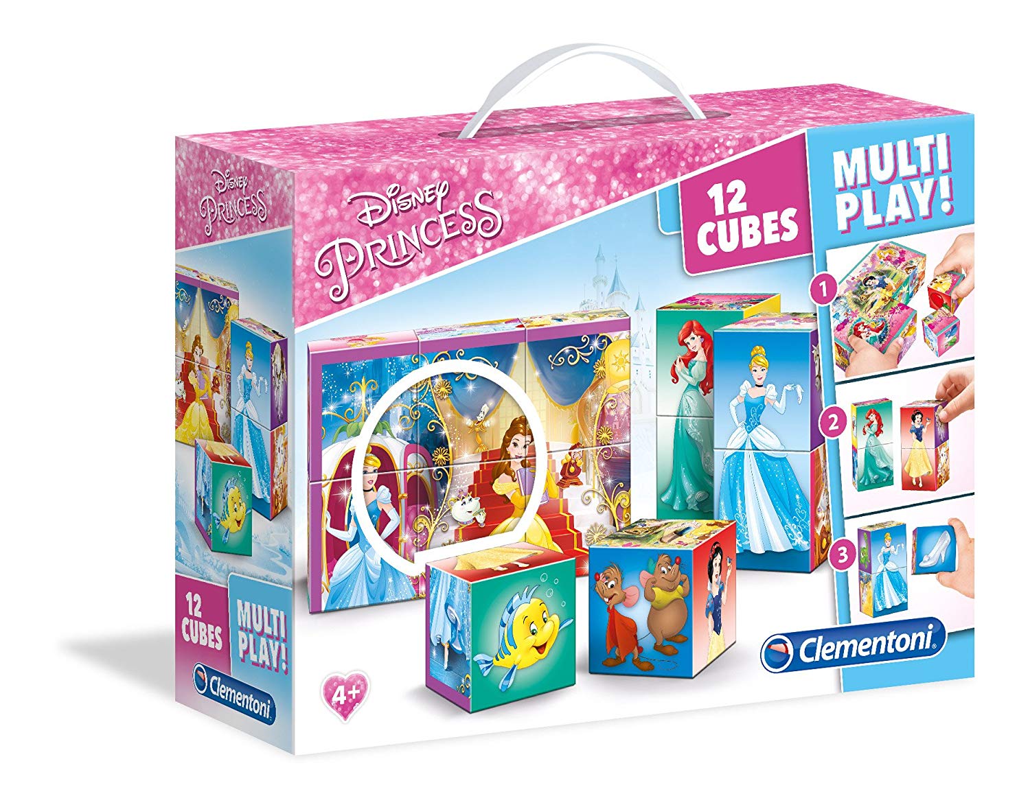 Clementoni  Disney Princess Cube Puzzle Pieces