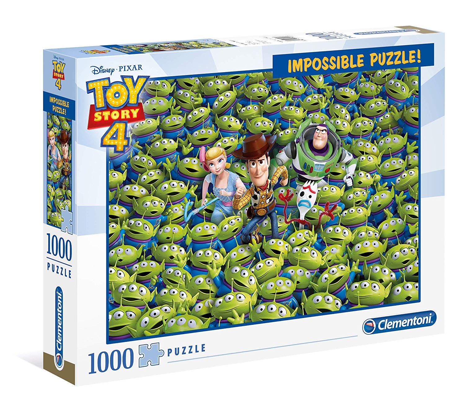 Clementoni Impossible Puzzle Toy Story Pezzi Multi Coloured