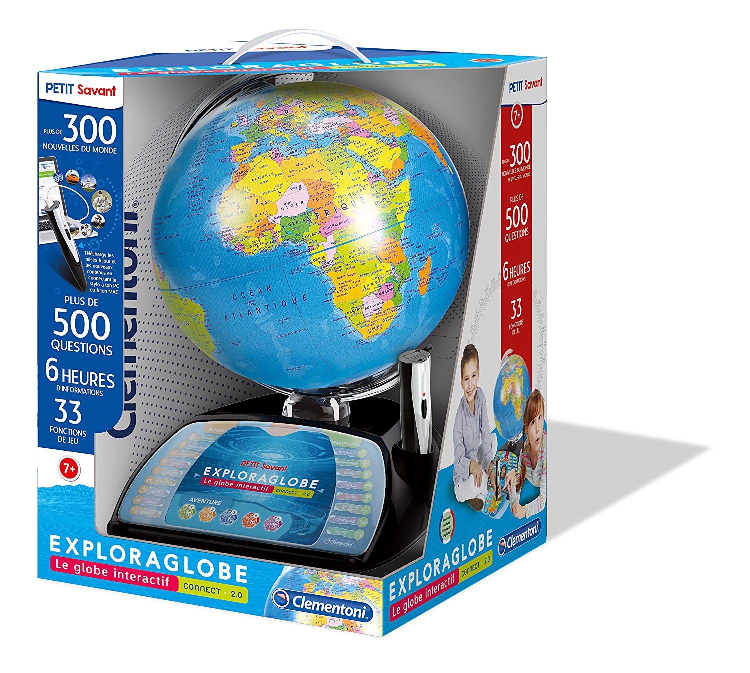 Clementoni Jigsaw Premium Exploraglobe Interactive Globe Scalable Educational Play