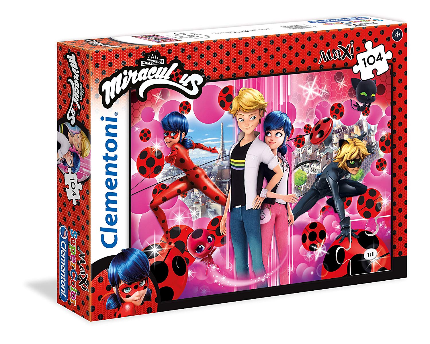 Clementoni Maxi Miraculous Ladybug Puzzle Pz