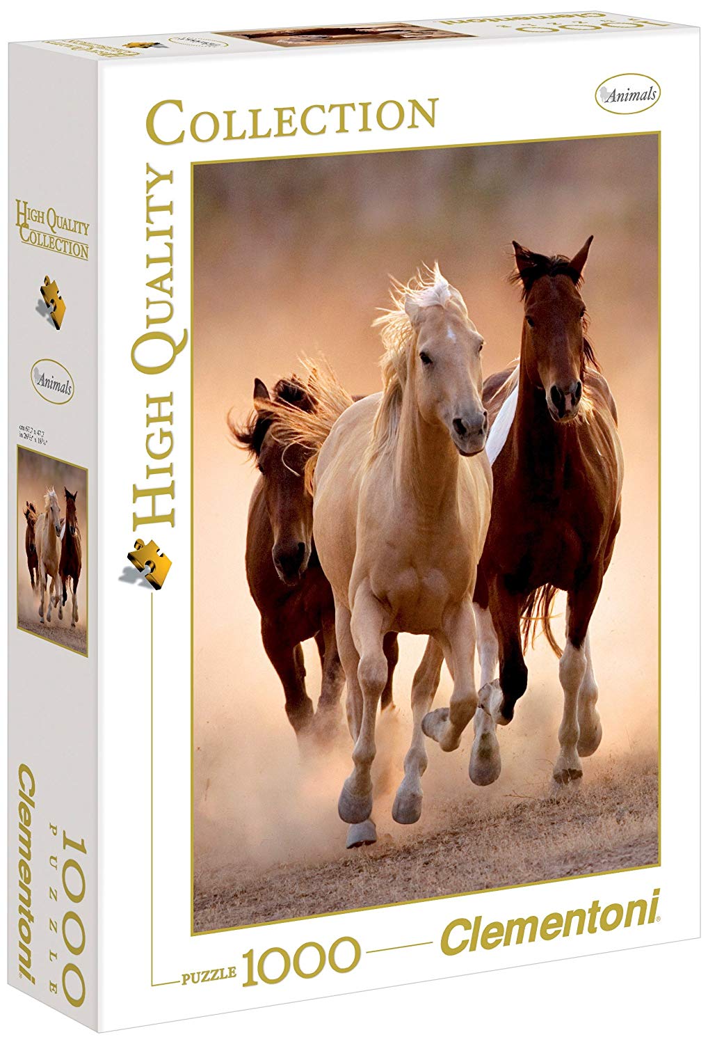 Clementoni Running Horses Piece Puzzle