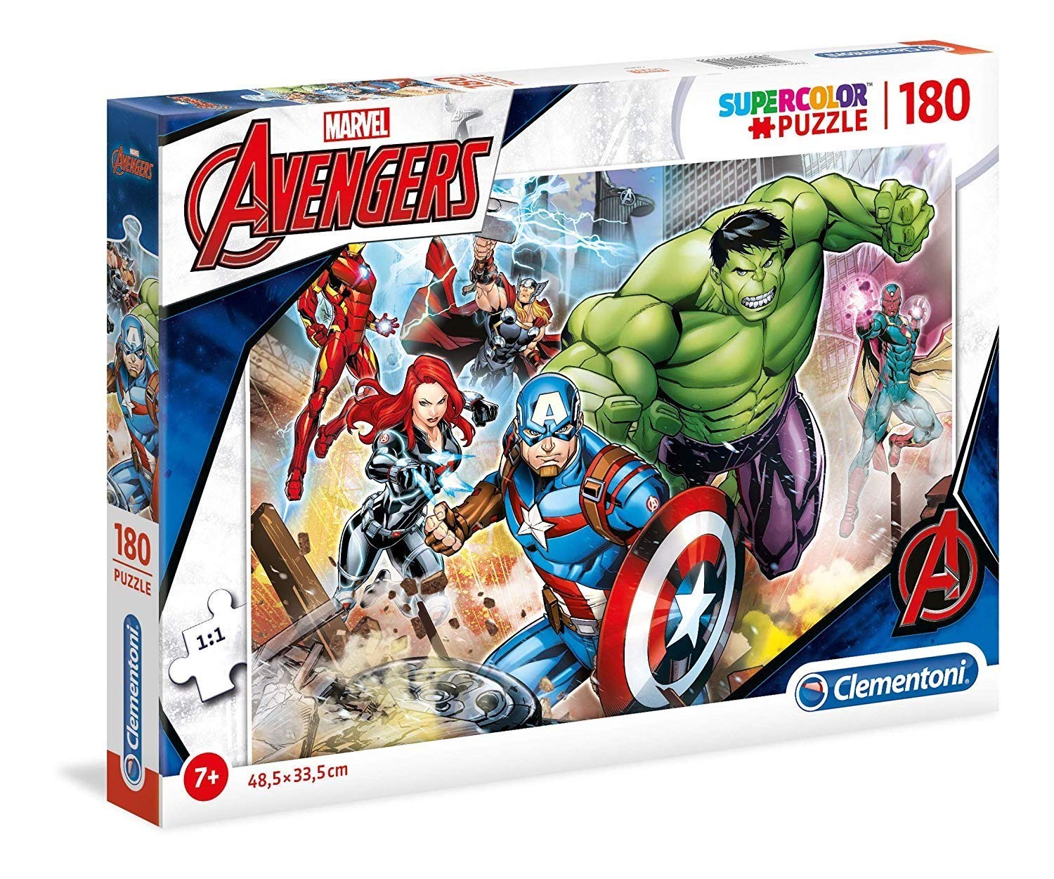 Clementoni Supercolor Puzzle The Avengers Pezzi Multi Coloured