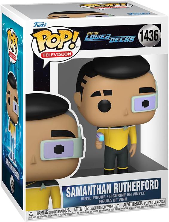 Funko Pop! TV: Star Trek LD - Samanthan Rutherford - Star Trek Lower Decks - Vinyl Collectible Figure - Gift Idea - Official Merchandise - Toys For Children and Adults - Cartoons Fans