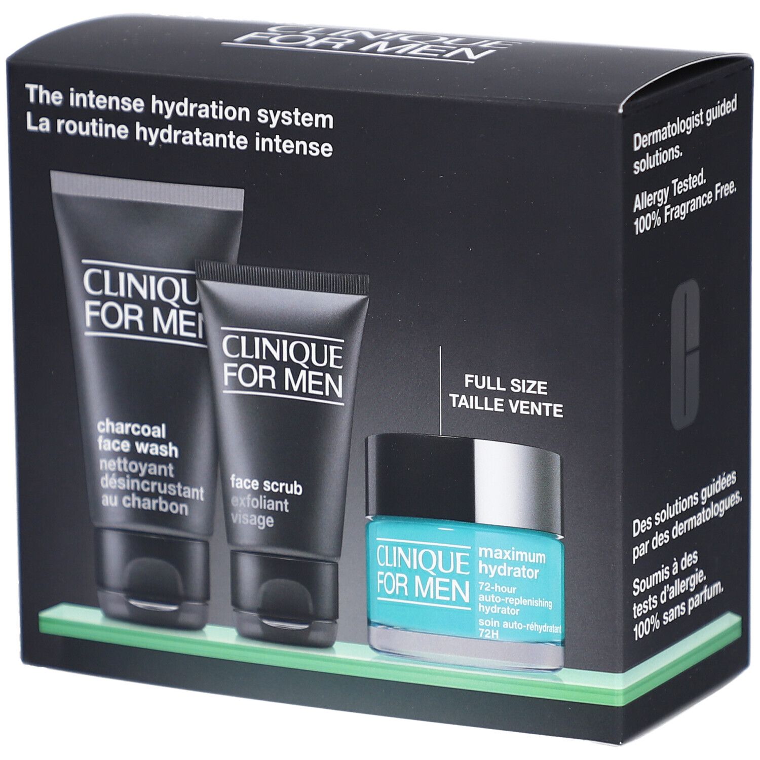 Clinique For Men Intense Hydration System Care Set, 3-piece