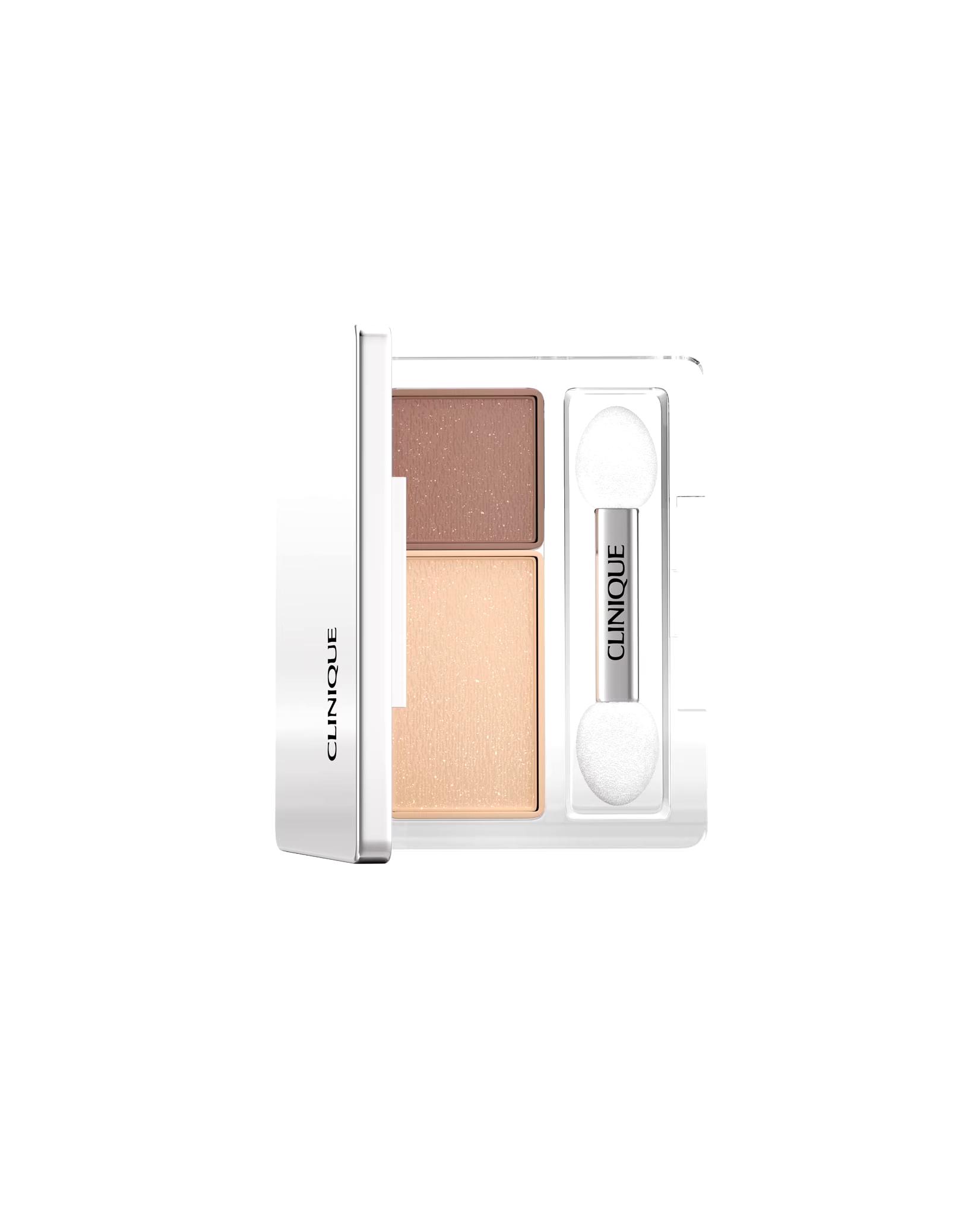 Clinique eyeshadow All About Shadow Duo 1 - LIKE MINK