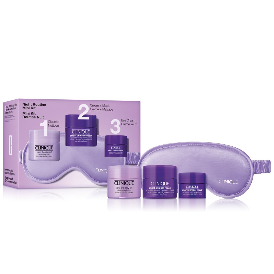 Clinique Night Routine Mini Kit, 1 St