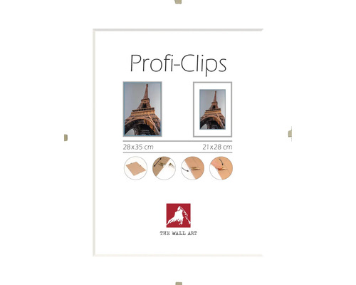 The Wall Clip frame anti-reflective glass 28x35 cm