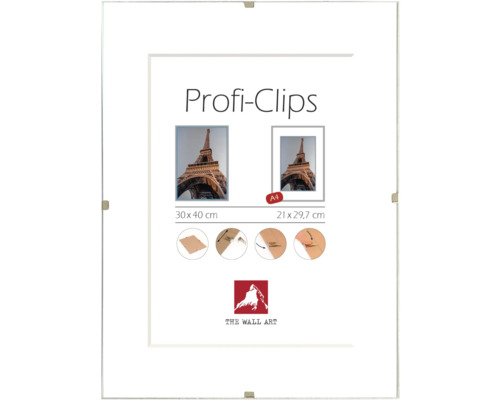 The Wall Clip frame anti-reflective glass 30x40 cm