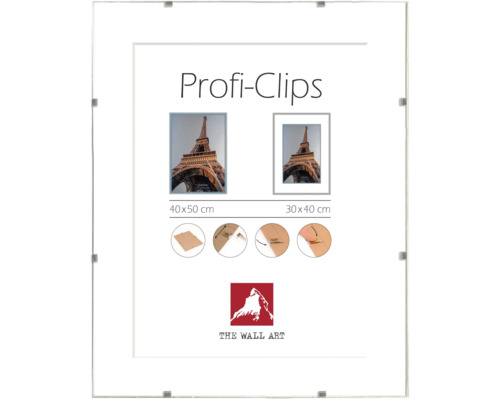 The Wall Clip frame anti-reflective glass 40x50 cm