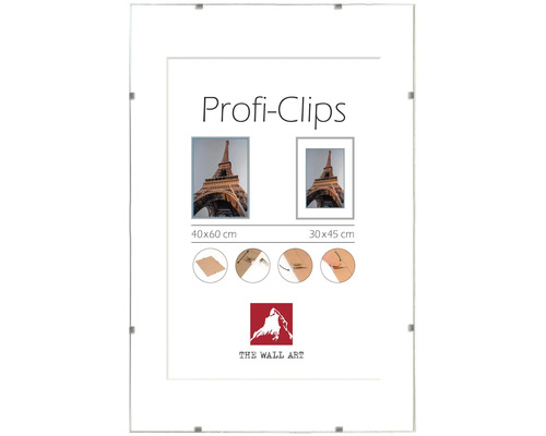The Wall Clip frame anti-reflective glass 40x60 cm