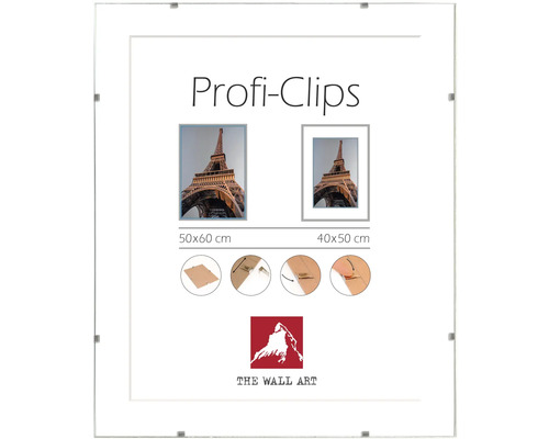 The Wall Clip frame anti-reflective glass 50x60 cm