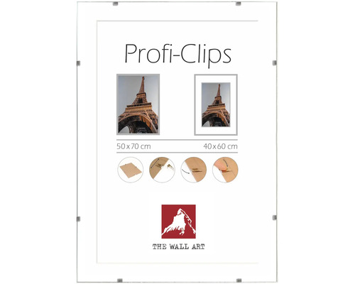 The Wall Clip frame anti-reflective glass 50x70 cm