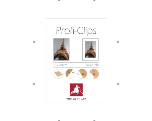 The Wall Clip frame anti-reflective glass 70x100 cm