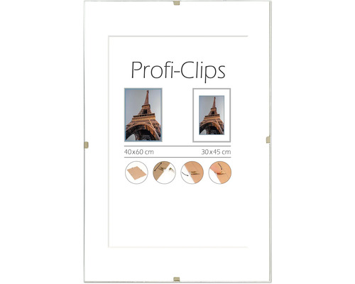 The Wall Clip frame normal glass 40x60 cm