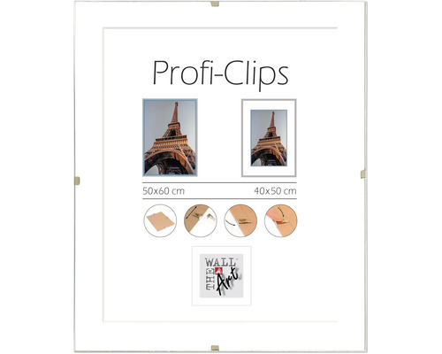 The Wall Clip frame normal glass 50x60 cm