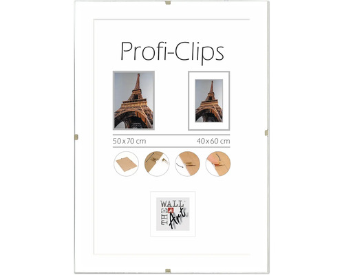 The Wall Clip frame normal glass 50x70 cm