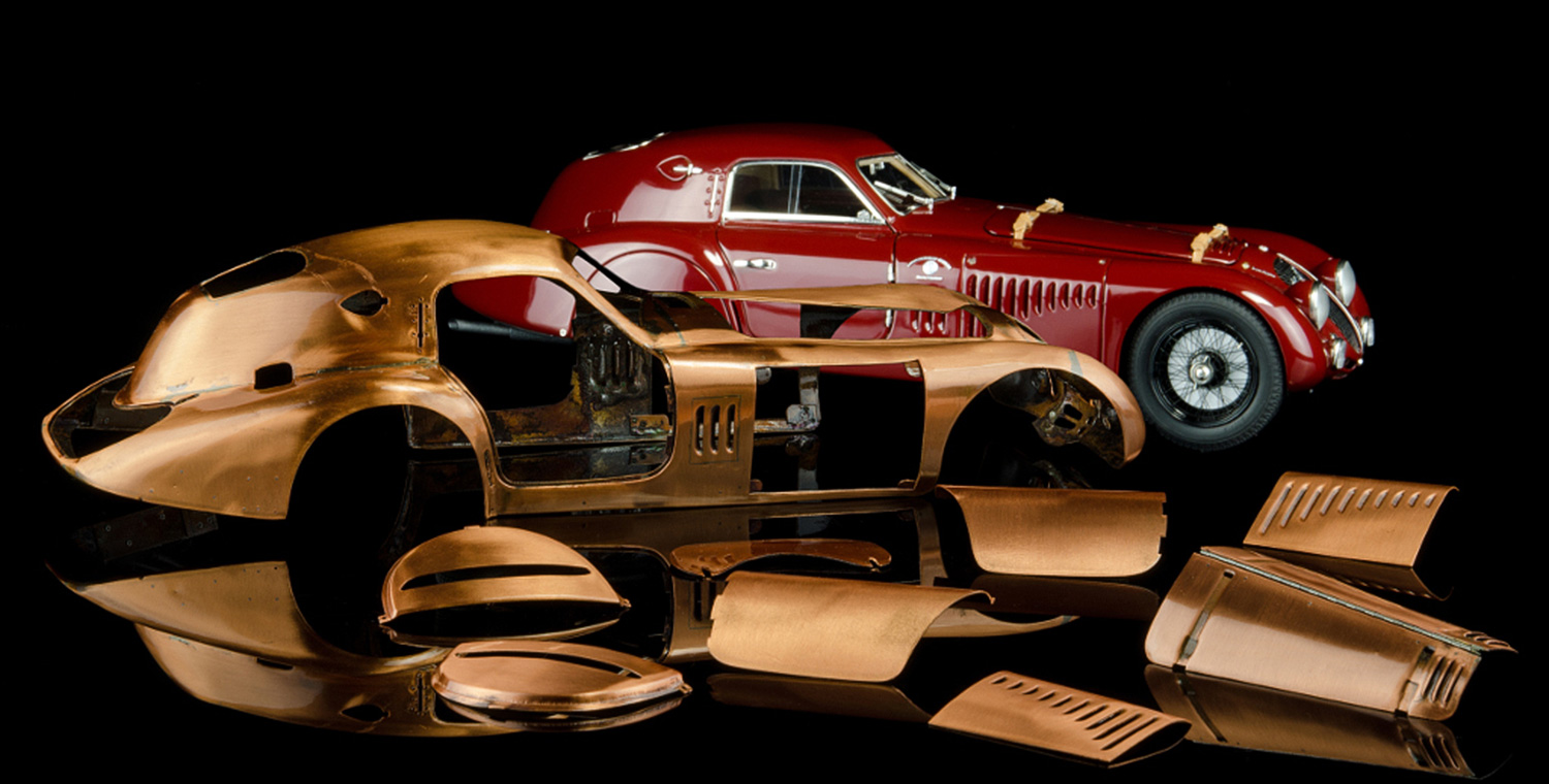 CMC Alfa Romeo C B Speciale Touring Coupe Scale