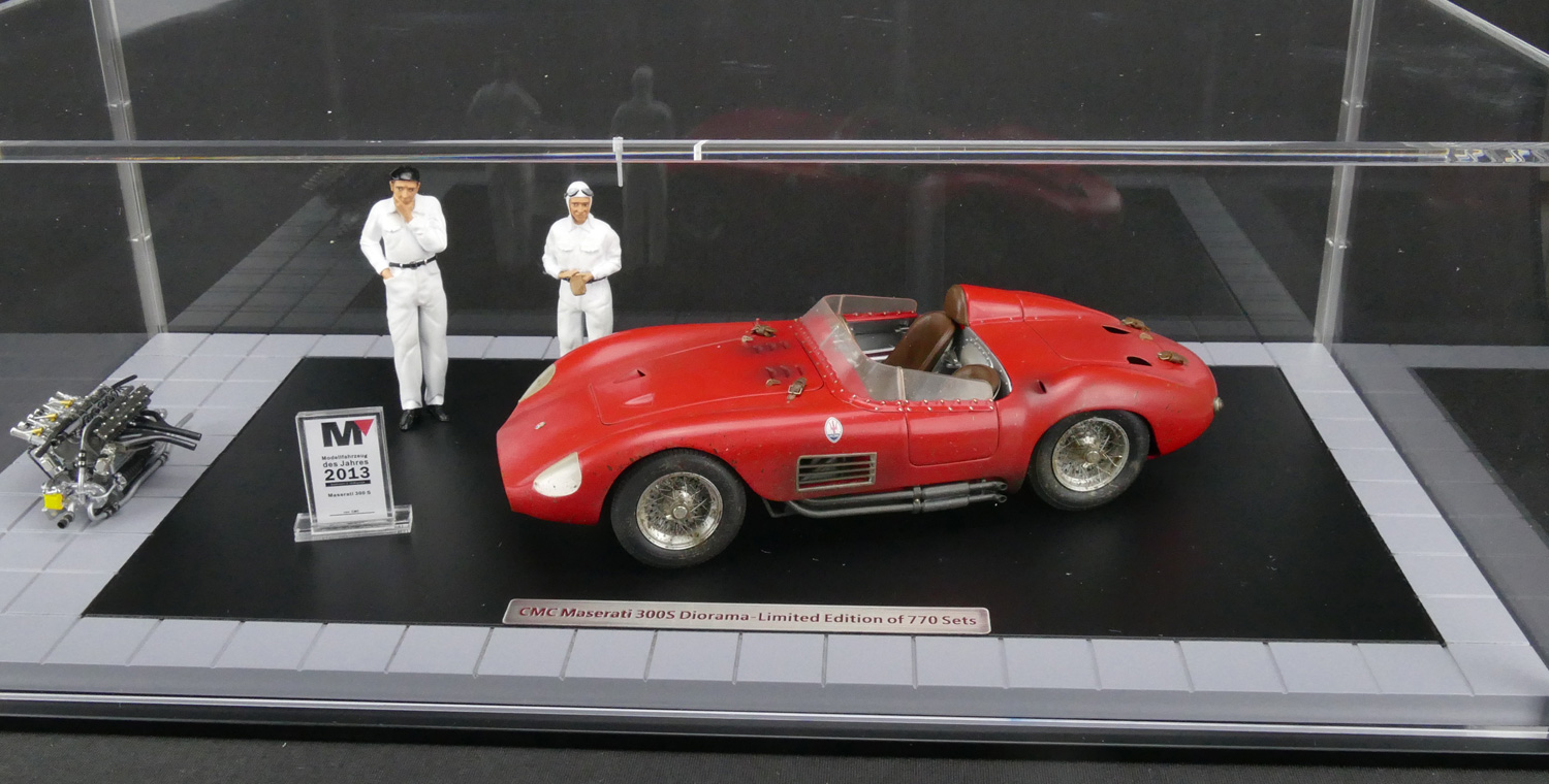 CMC Bundle Maserati S Dirty Hero Including Engine Figurines Miniature Award And