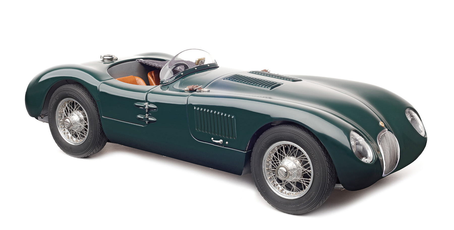 CMC Jaguar C Type British Racing Green