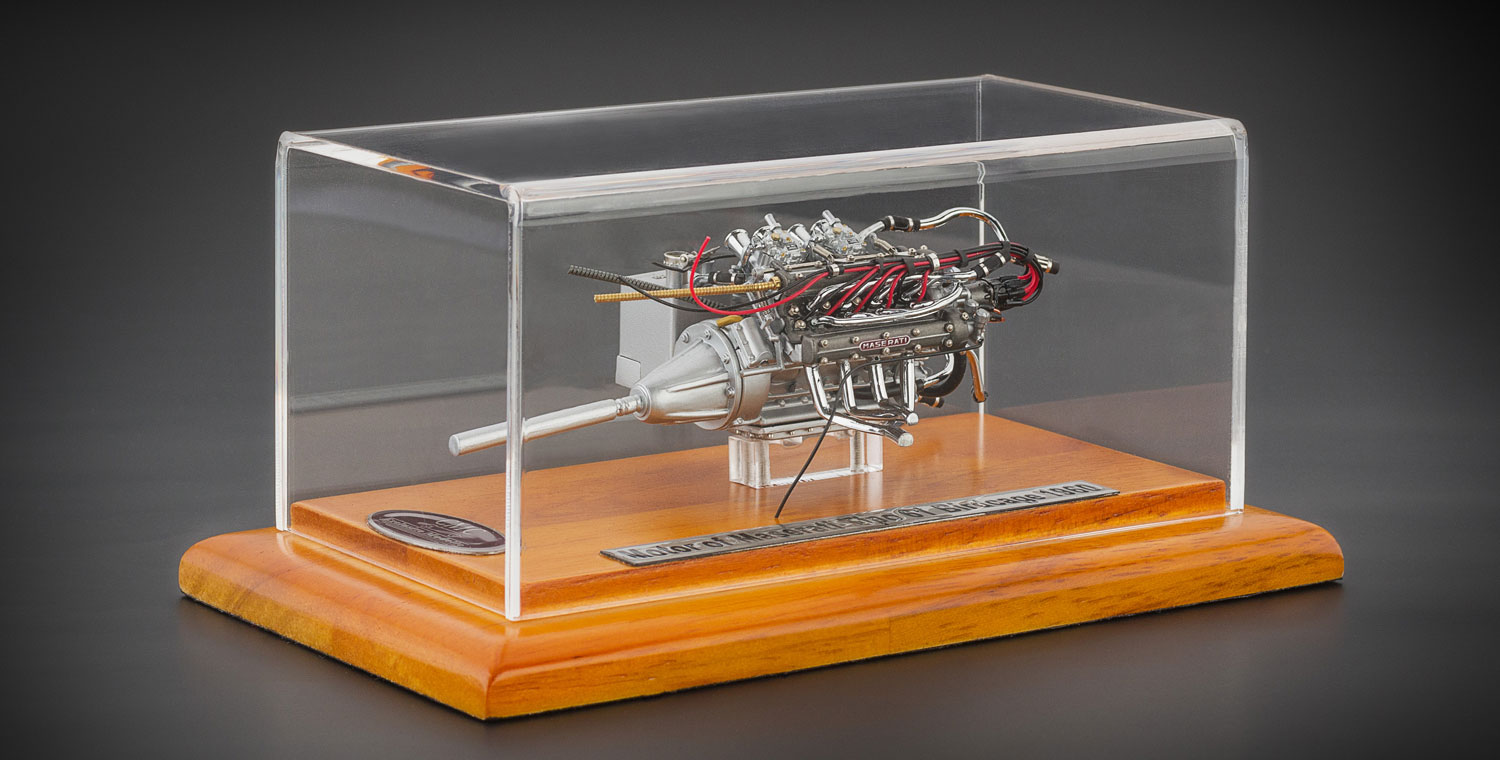 CMC Maserati Birdcage Tipo Engine With Showcase