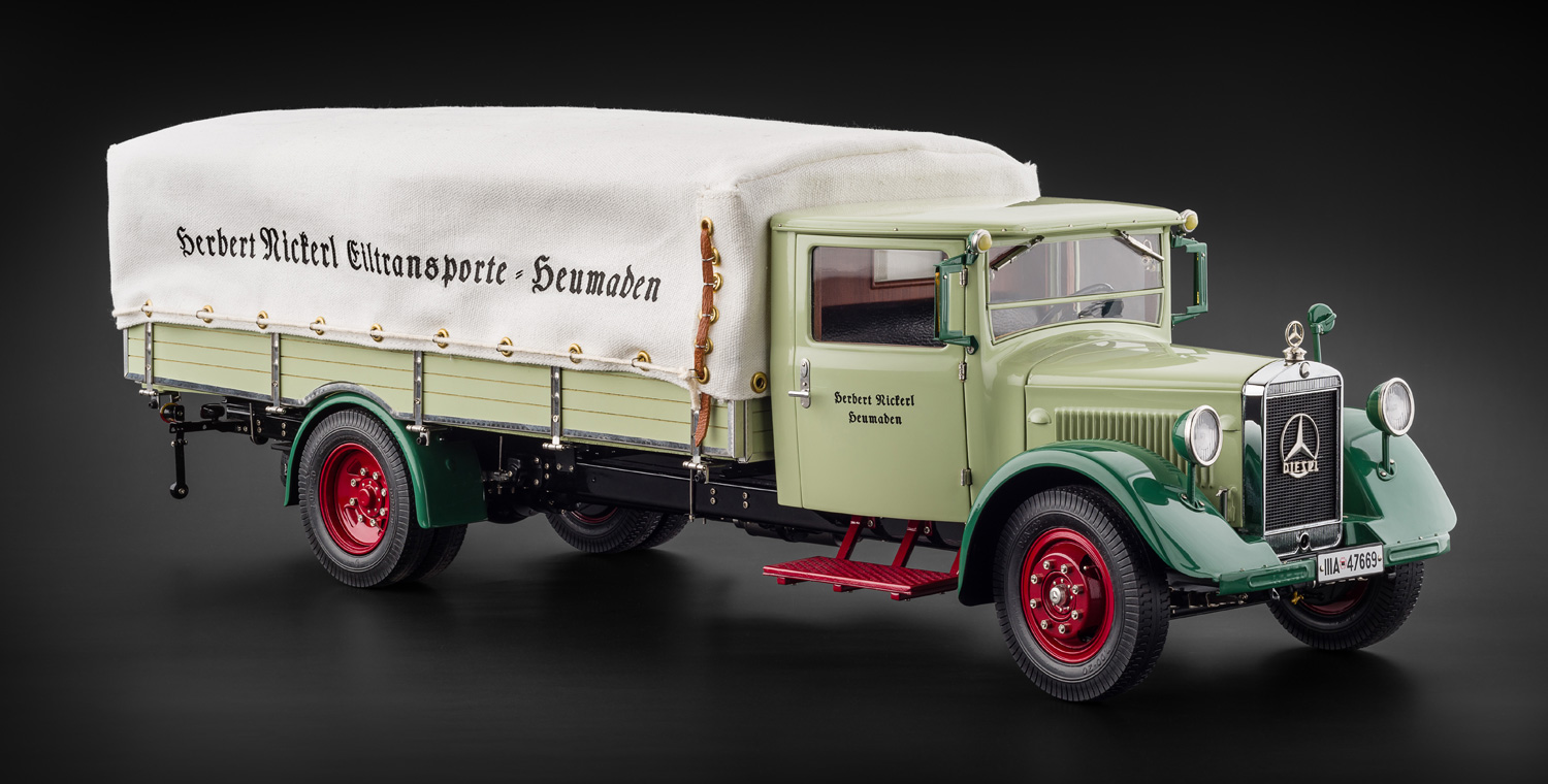 CMC Mercedes Benz Lo Truck With Tarpaulin