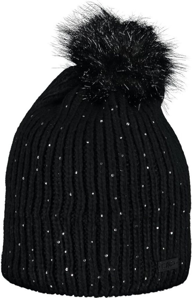 Cmp Woman Knitted Hat Nero