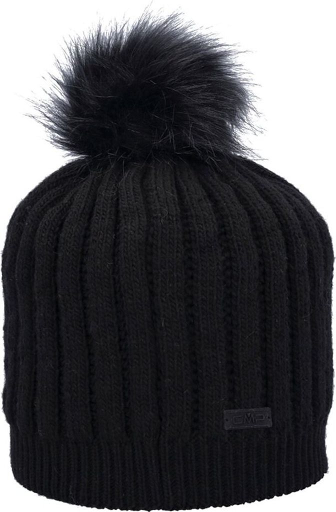 Cmp Woman Knitted Hat Nero