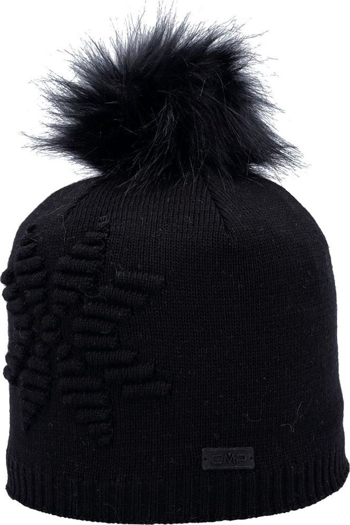 Cmp Woman Knitted Hat Nero