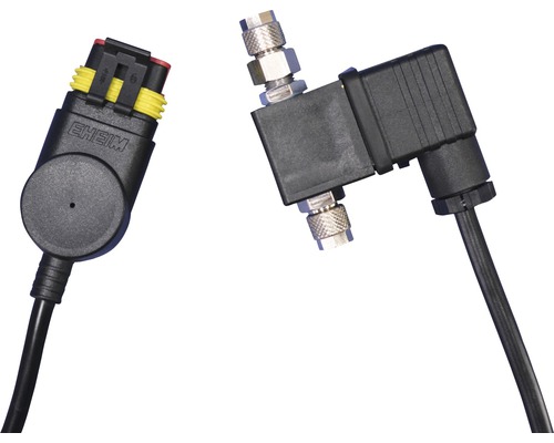 CO2 solenoid valve EHEIM 24V night shutdown for CO 2 fertilizer system with connection EHEIM power LED