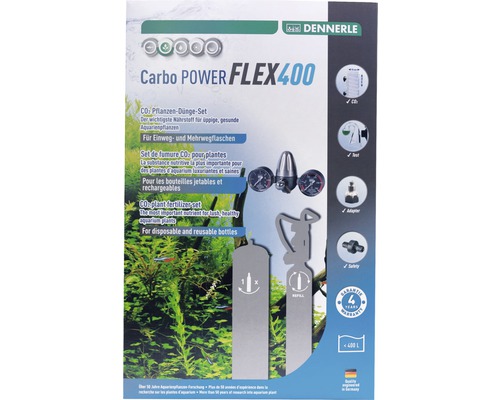 CO2 plant fertilizer set DENNERLE CarboPOWER Flex400