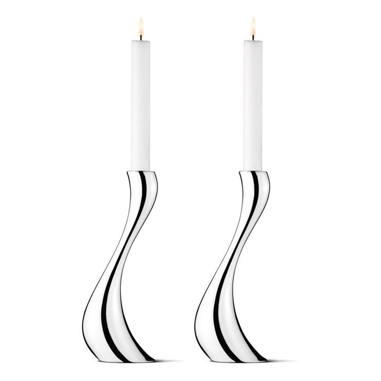 Georg Jensen Cobra Candlestick 2-Pack
