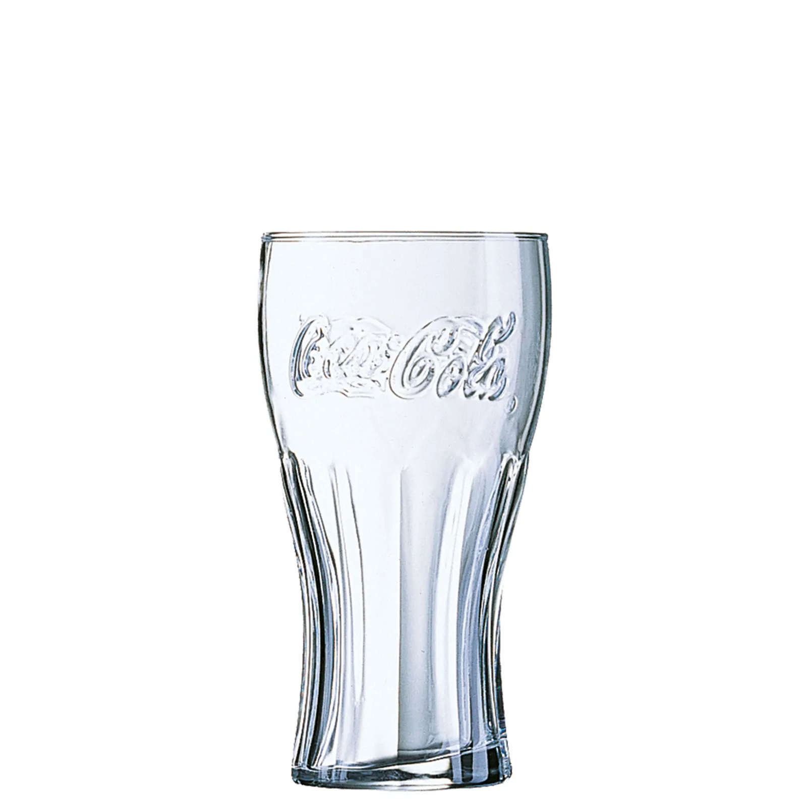 Coca-Cola contour glass 37 cl No. FH37 with fill line 0.3 ltr. |-|, Capacity: 370 ml, Height: 143 mm, 6 sets