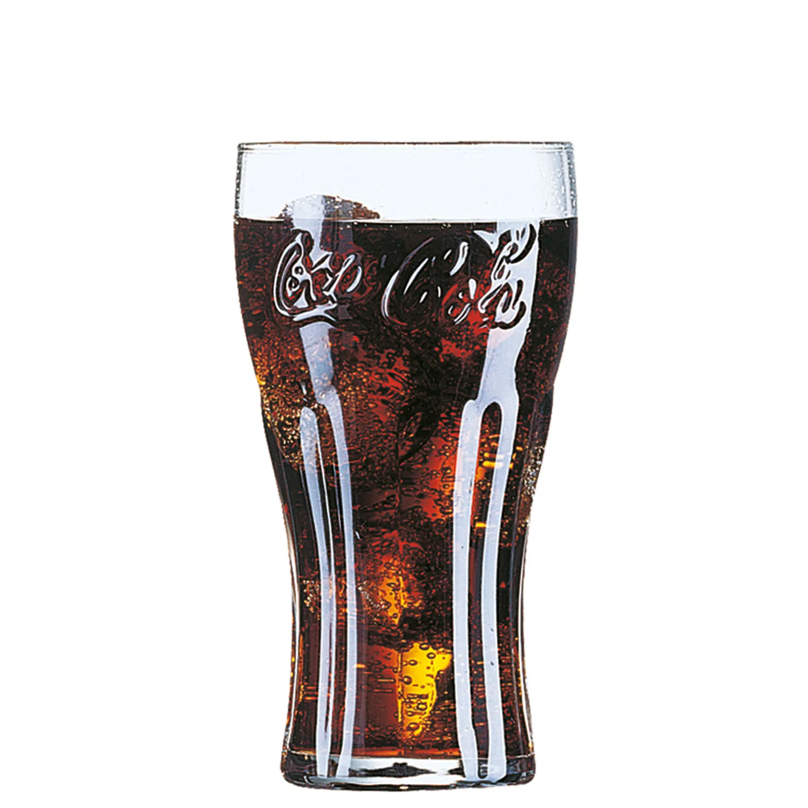 Coca-Cola contour glass 46 cl No. FH46 with fill line 0.4 ltr. |-|, Capacity: 460 ml, Height: 156 mm, 6 sets