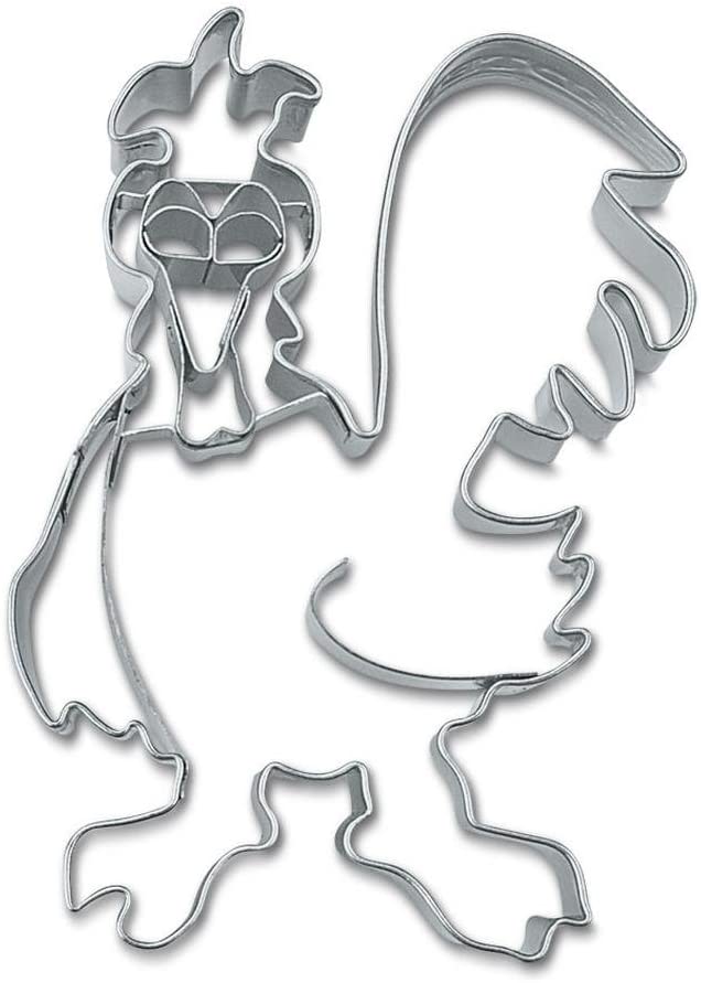Staedter Cockerel / Rooster cutters for Easter, etc., approx. 8 cm, 68131 Cutter