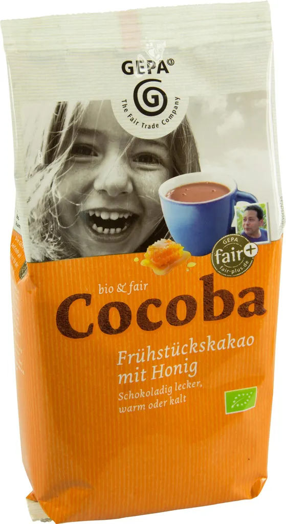 Gepa Cocoba - Breakfast cocoa with honey 400g