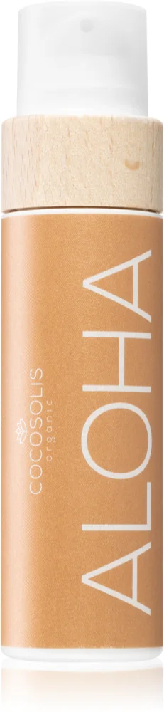 COCOSOLIS ALOHA nourishing and tanning oil without a protective factor