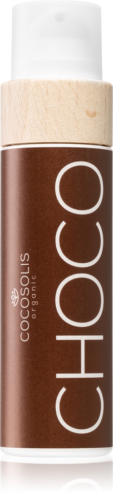 COCOSOLIS CHOCO nourishing and tanning oil without protective factor