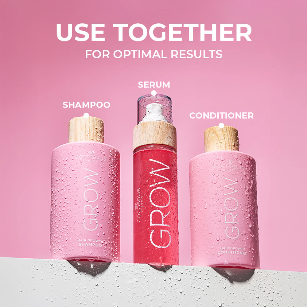 COCOSOLIS GROW Conditioner for hair growth and strengthening from the roots