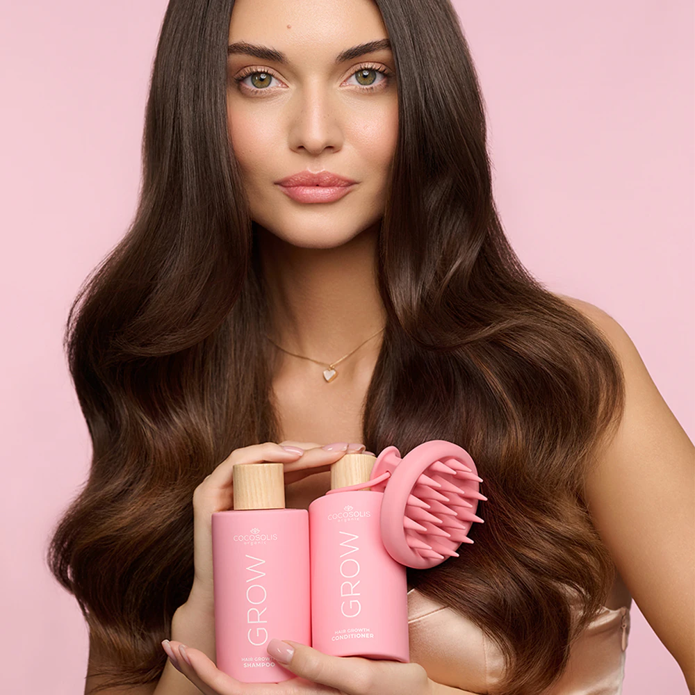 COCOSOLIS GROW the massage brush for scalp