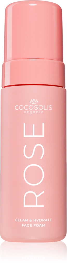 COCOSOLIS ROSE Clean & Hydrate Face Foam Cleansing foam for the skin with a moisturizing effect
