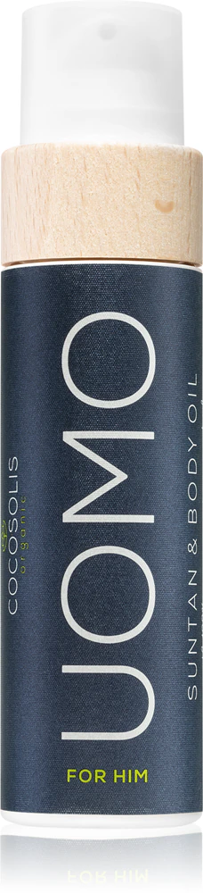 COCOSOLIS UOMO nourishing and tanning oil without a protective factor