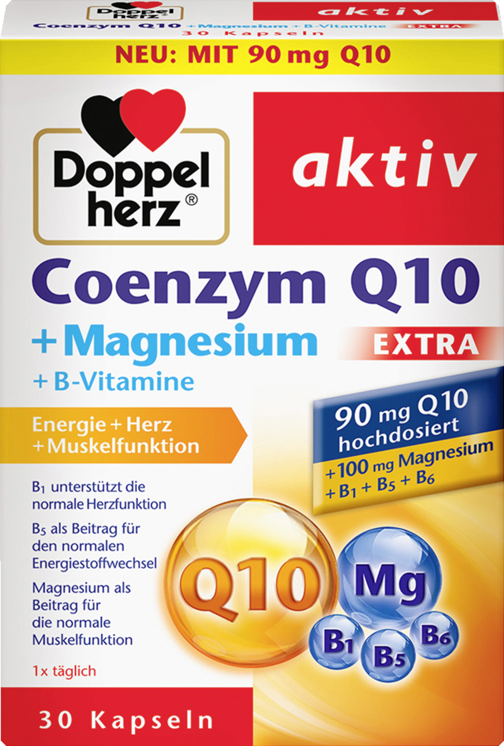 Doppelherz Coemzyme Q10 + Magnesium Extra