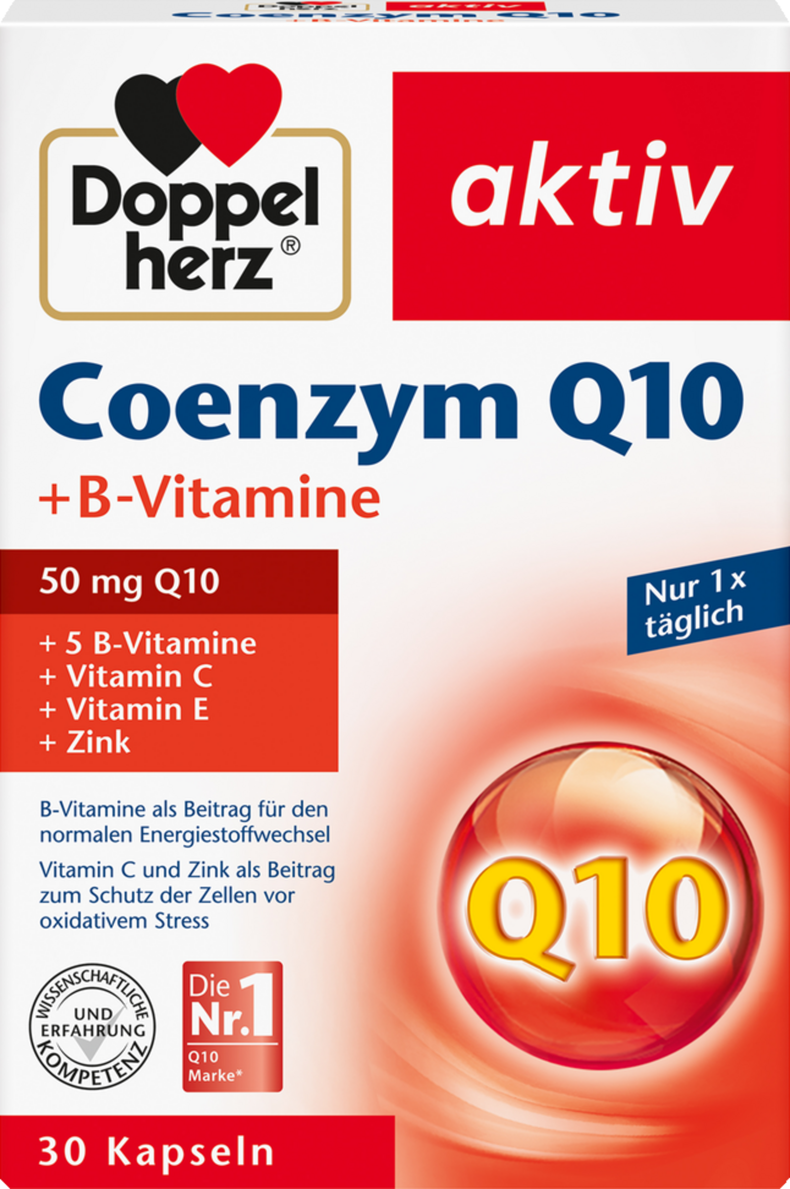 Doppelherz Coenzyme Q10 + B vitamins capsules
