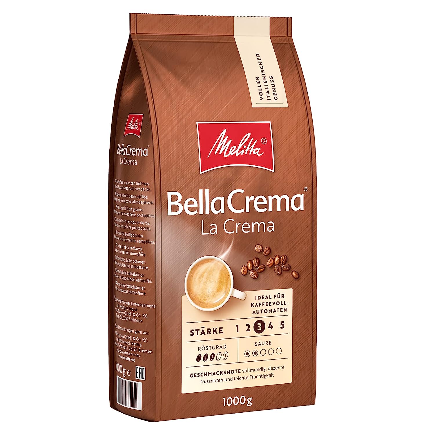 Melitta Bella Cafe Crema Lacrema 1 kg