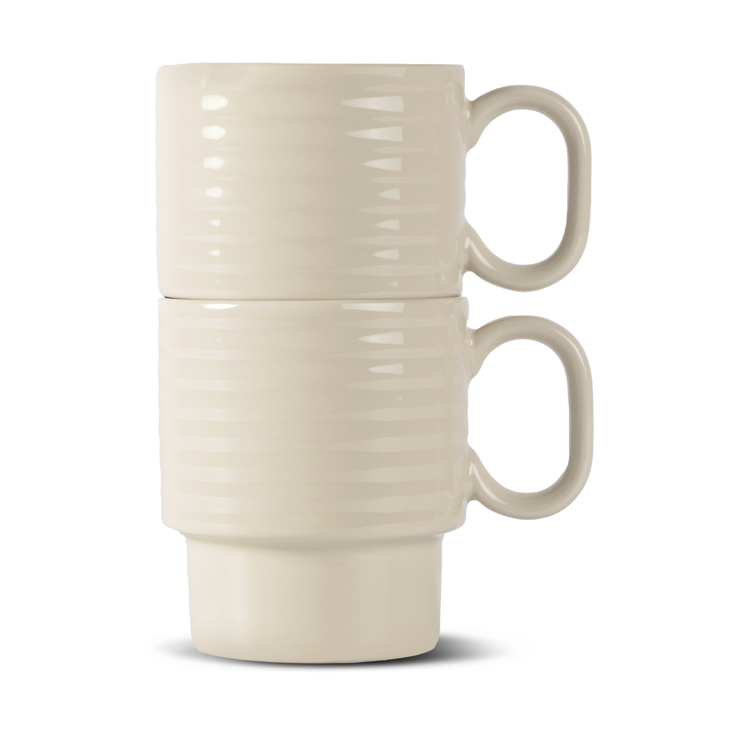 Sagaform Coffee & More Coffee Mug 2-Pack, Beige