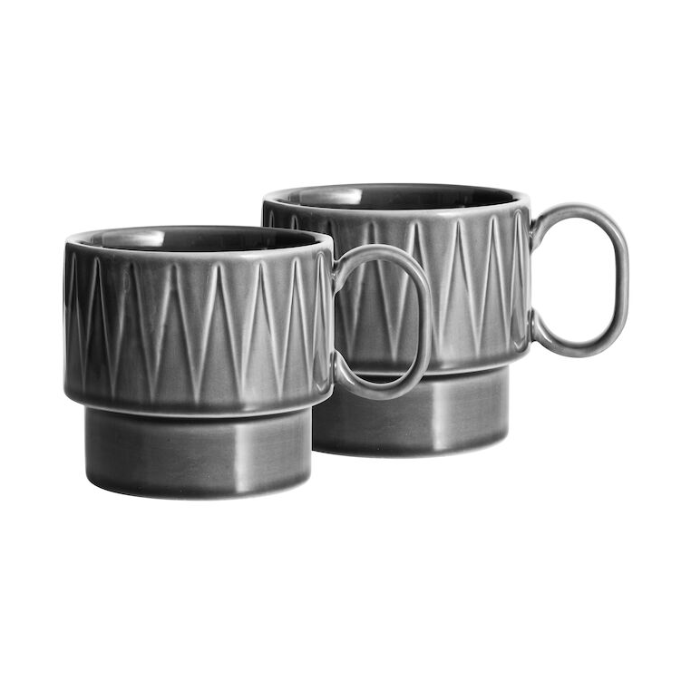 Sagaform Coffee & More tea cup pack of 2