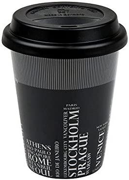 Kanitz Coffee-To-Go Mug Cities on Black