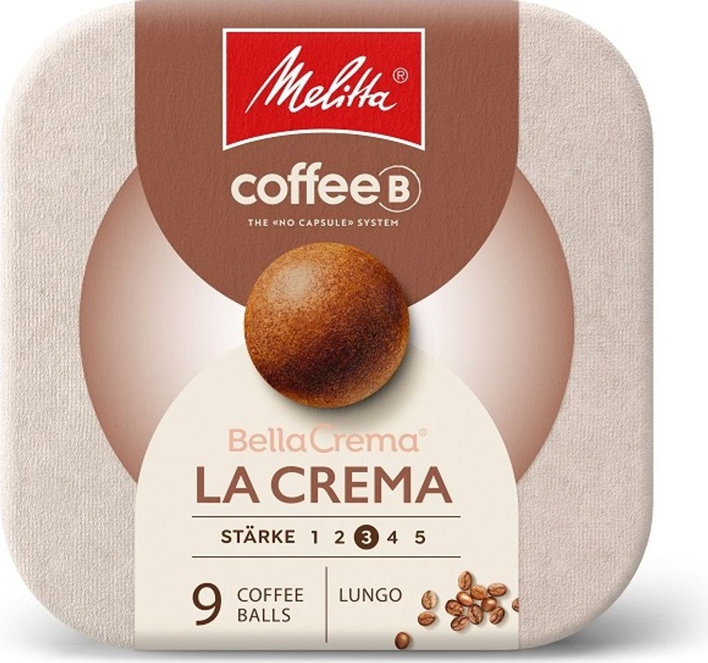 Café Royal CoffeeB by Melitta BellaCrema La Crema 9 Stk.