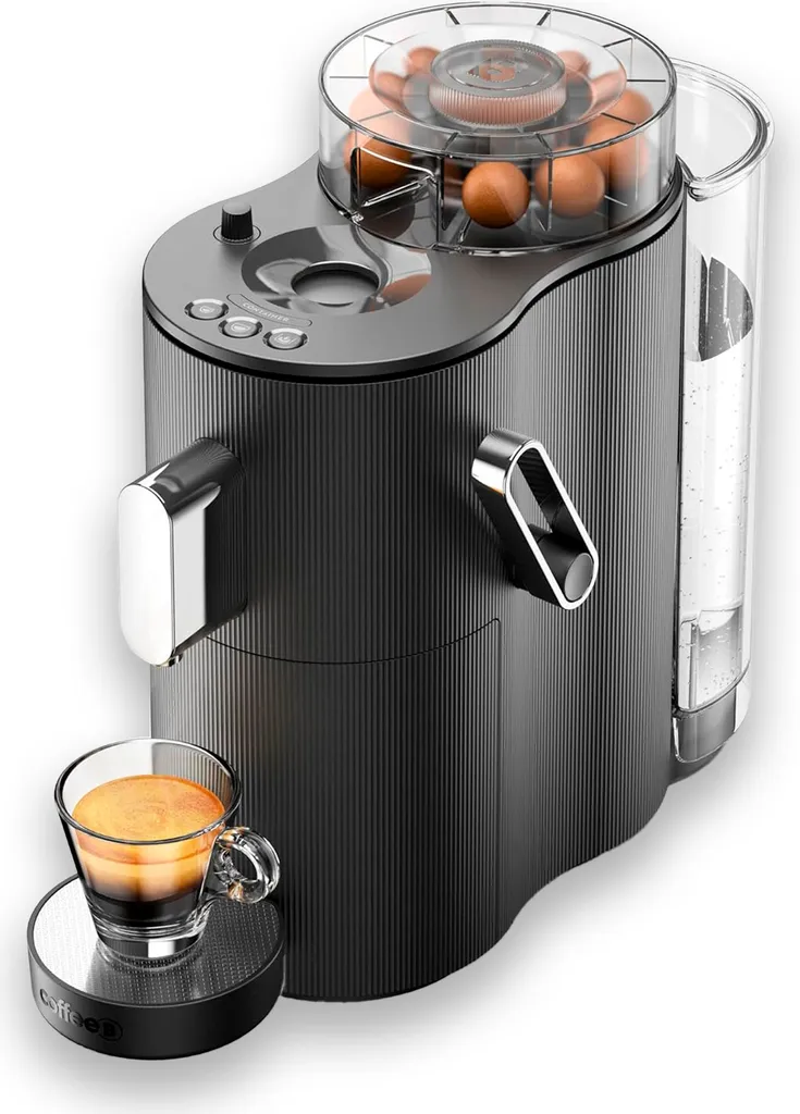 Café Royal CoffeeB Globe black coffee machine